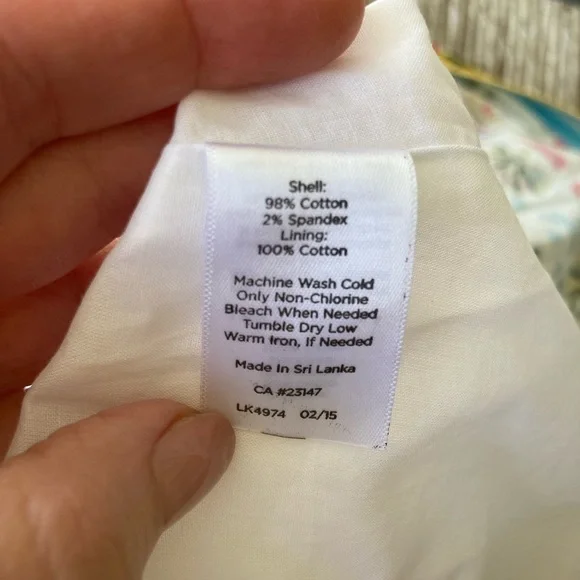 Talbots Santorini Print Skirt NWT Size 4 - Picture 10 of 16